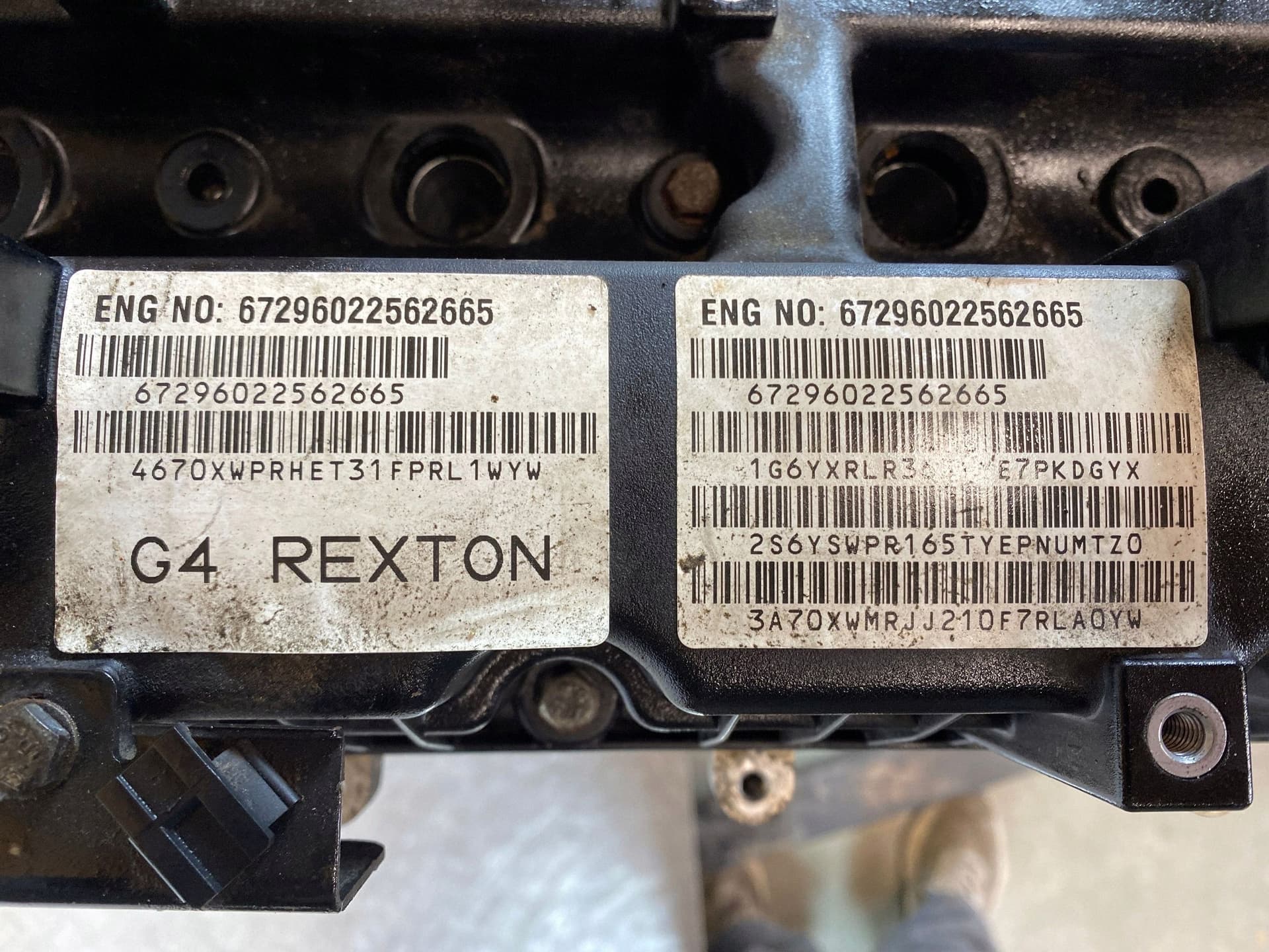 Moteur D22DTR(672.980) — vue 7