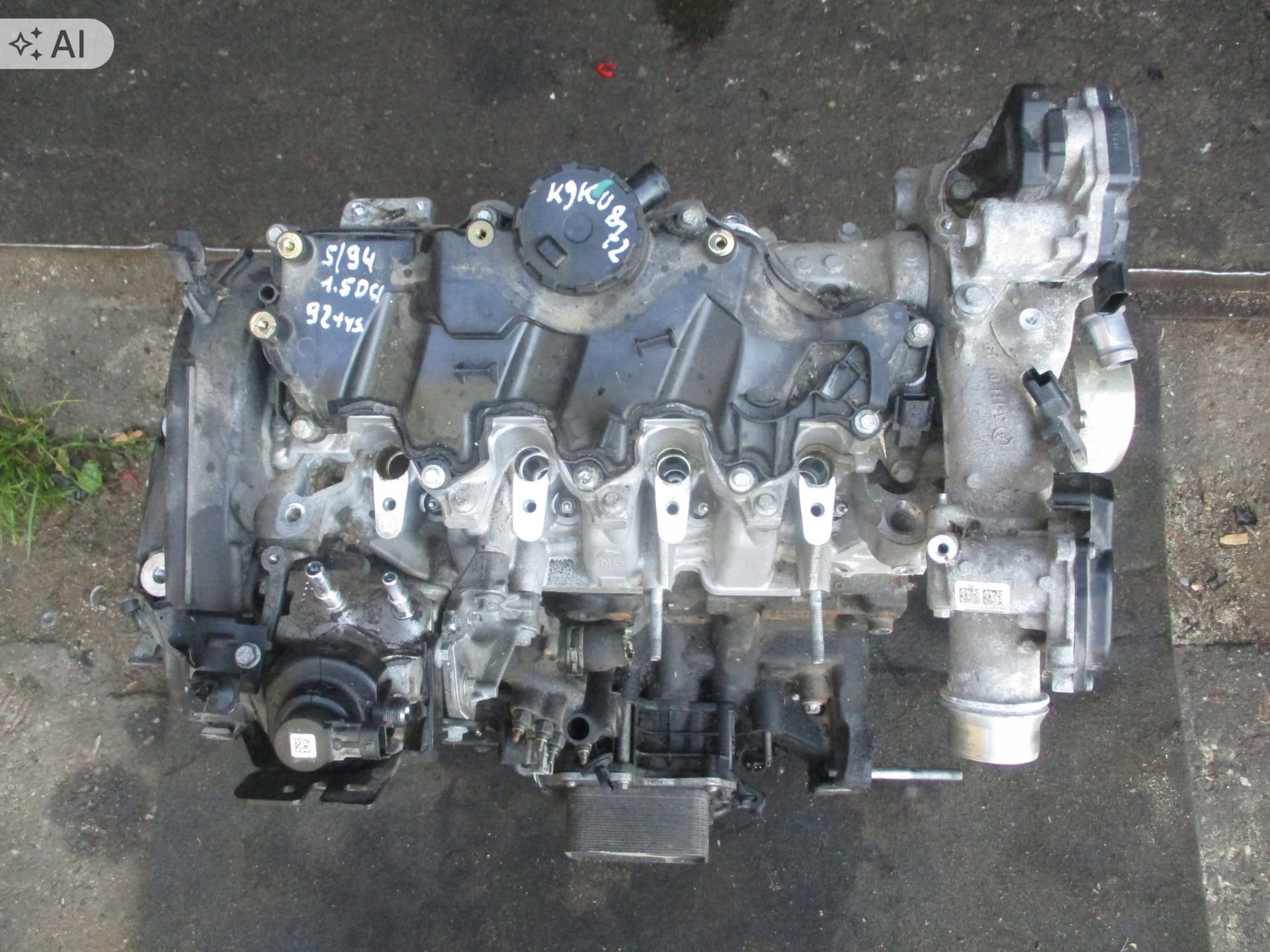 Moteur K9K 648 — vue 3