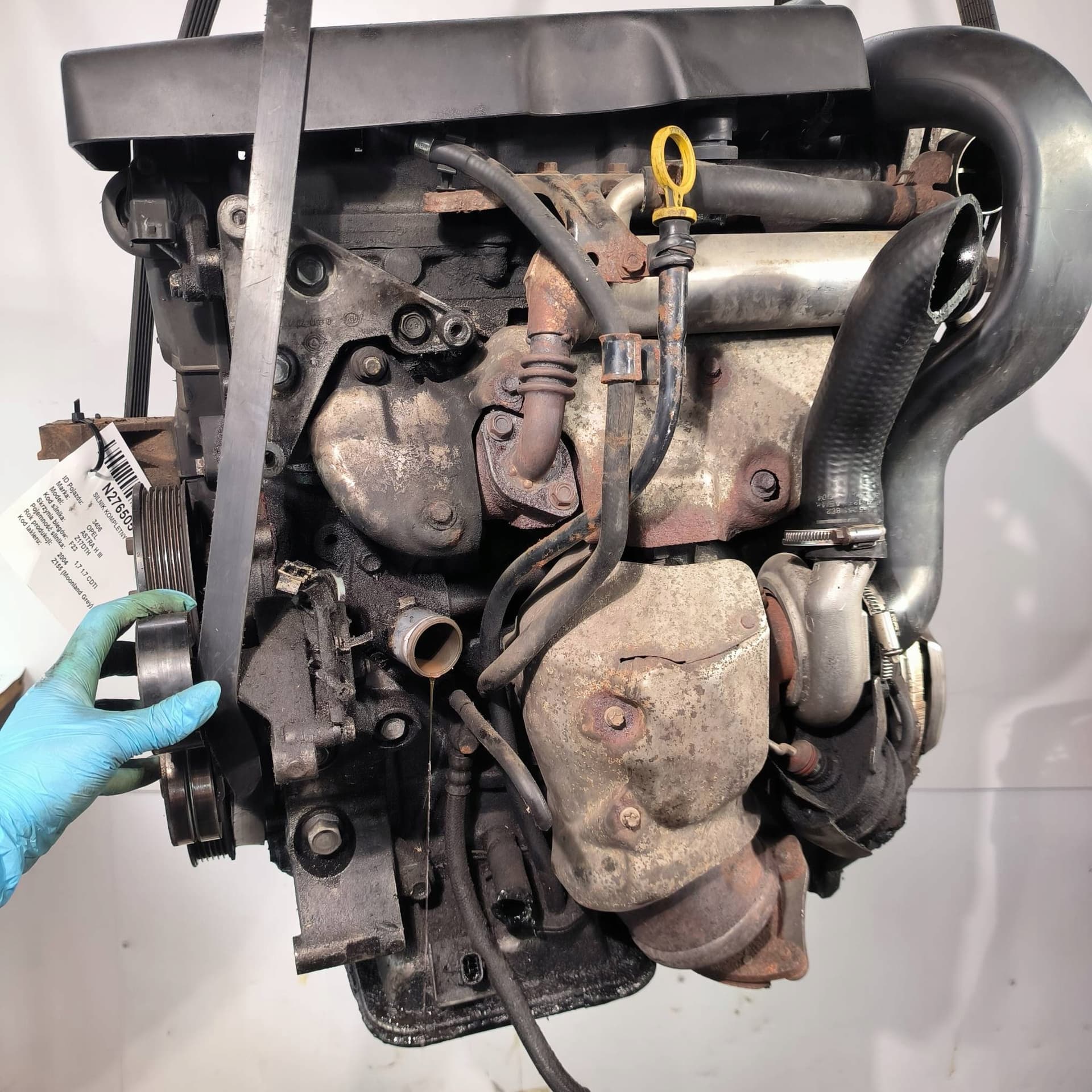 Moteur Z 17 DTH pour Vauxhall