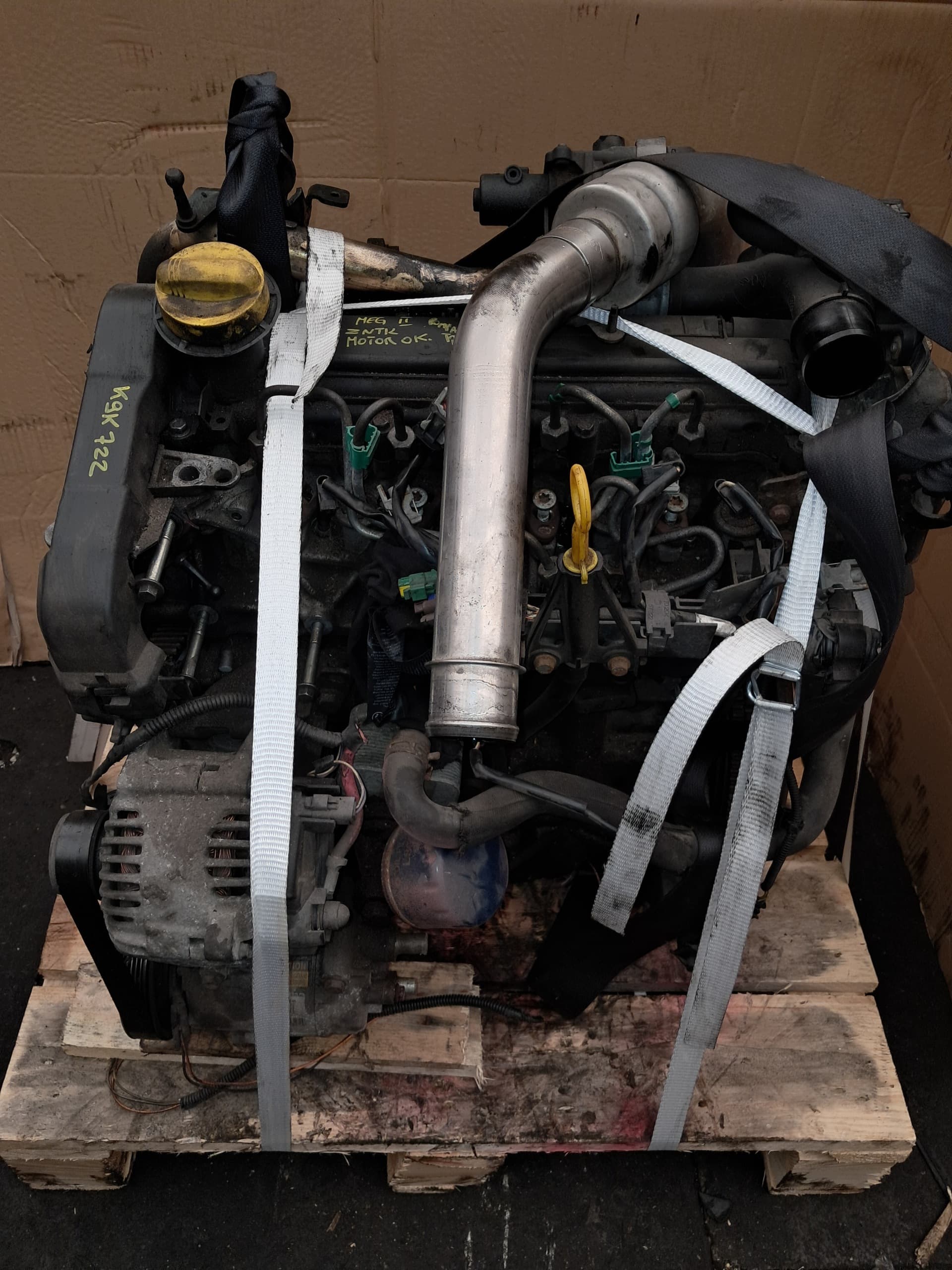 Moteur K9K 722 pour Renault Scénic