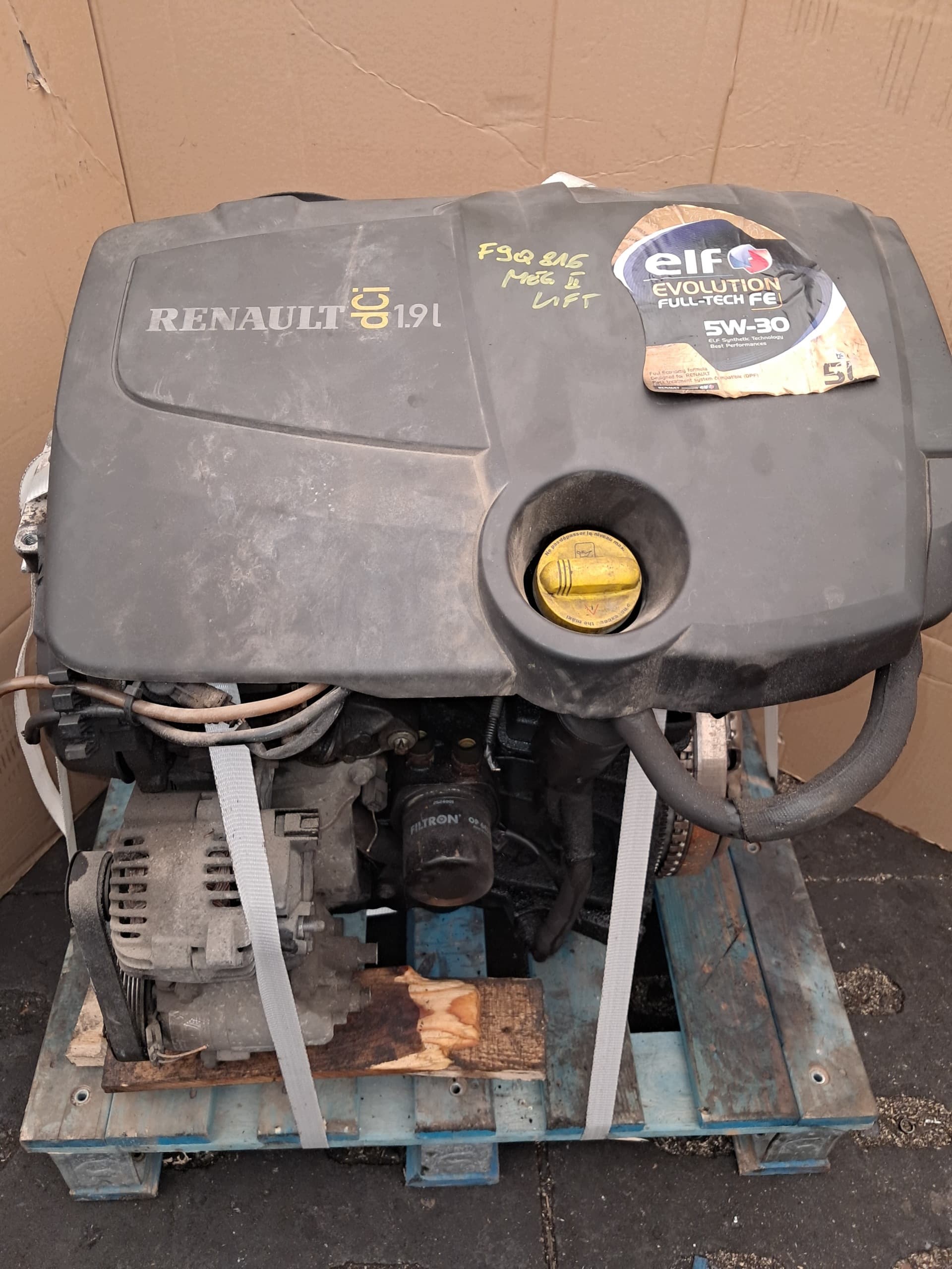 Moteur F9Q 816 pour Renault Scénic